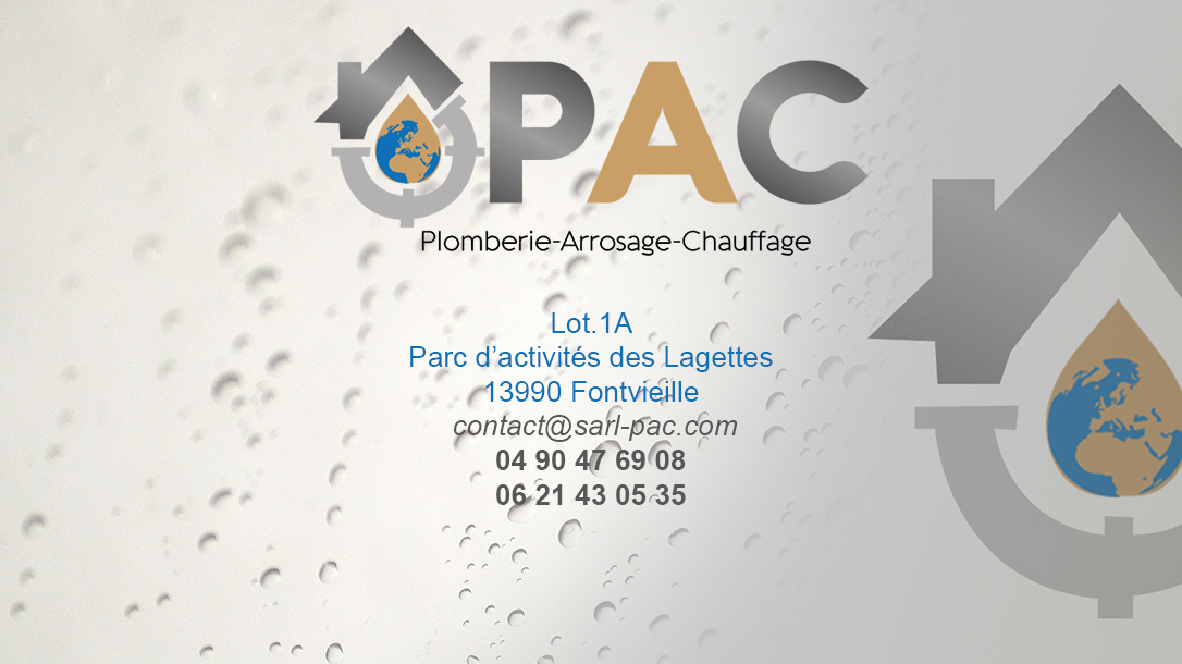 PAC Plomberie générale, Arrosage, chauffage