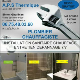 Plombier A.P.S Thermique 0