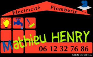 Plombier Mathieu HENRY / Electricien et Plombier 0