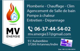 Plombier MV ENERGIE 0