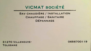 Plombier VICMAT PLOMBIER CHAUFFAGISTE Victor Mathié 0