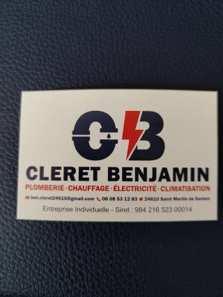 Plombier Cleret Benjamin 0